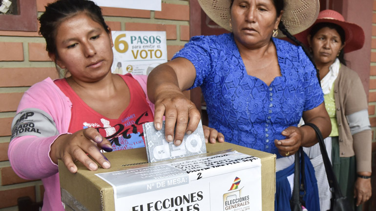 Βολιβία – προεδρικές εκλογές: ΗΠΑ, Βραζιλία, Αργεντινή και Κολομβία τάσσονται υπέρ της διεξαγωγής δεύτερου γύρου