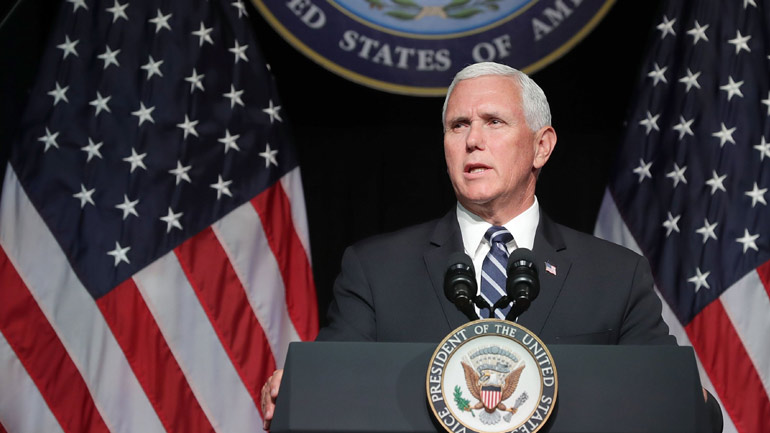 Αισιοδοξία Πενς για θετική έκβαση στις εμπορικές διαπραγματεύσεις με την Κίνα