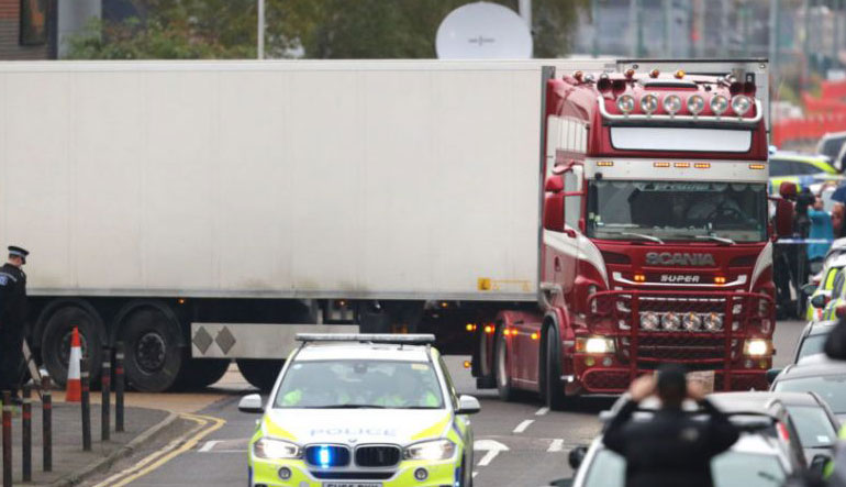 Συνελήφθησαν δύο άτομα για την τραγωδία με το φορτηγό στο Έσσεξ
