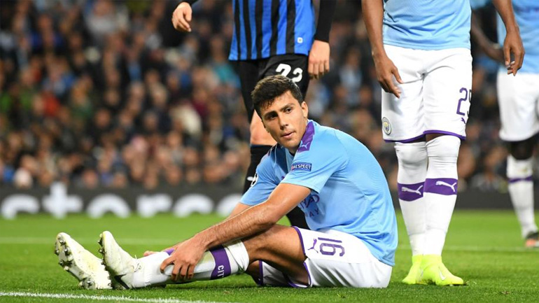 Μάντσεστερ Σίτι: Ένα μήνα έξω Ρόντρι και Ζιντσένκο