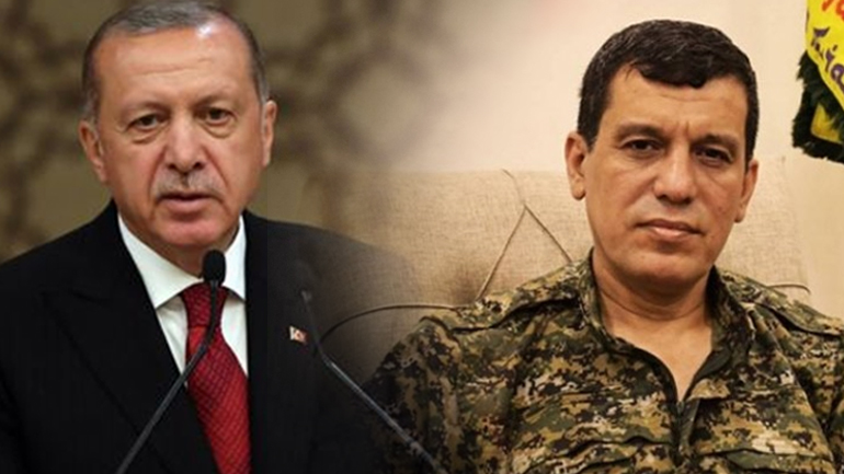 Ερντογάν: Η Αμερική να μας παραδώσει τον επικεφαλής των Συριακών Δημοκρατικών Δυνάμεων
