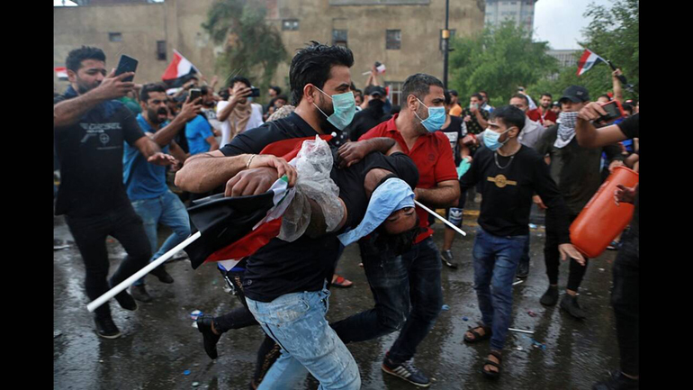 Ιράκ: Δύο διαδηλωτές σκοτώθηκαν και 33  τραυματίστηκαν