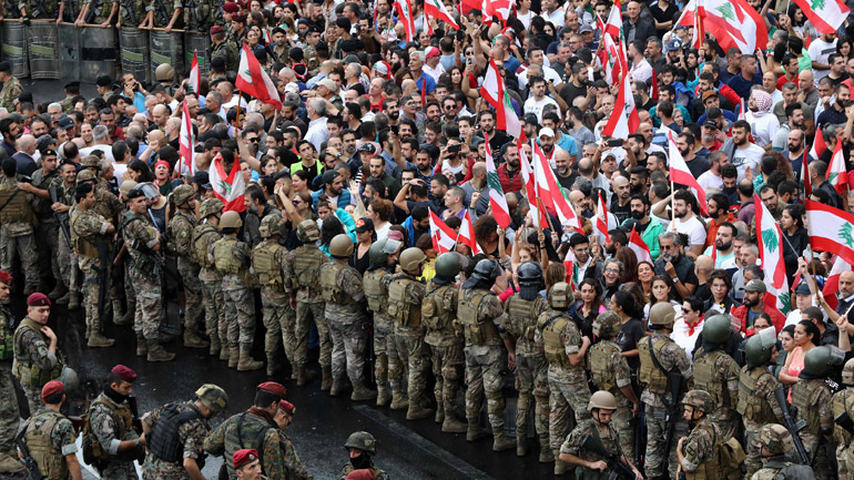 Δέκατη ημέρα διαδηλώσεων στον Λίβανο