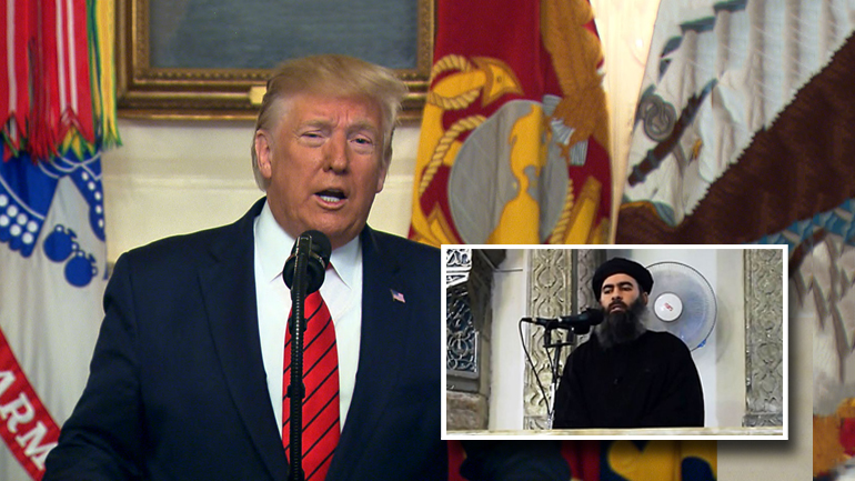 Tραμπ: “Ο Μπαγκντάντι πέθανε σαν σκυλί και σαν δειλός”