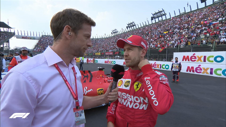 Στη δεύτερη θέση τερμάτισε ο Vettel με Ferrari