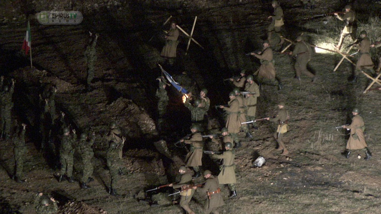 Αναβίωσε το Έπος του ’40 στην αναπαράσταση της Μάχης του Καλπακίου