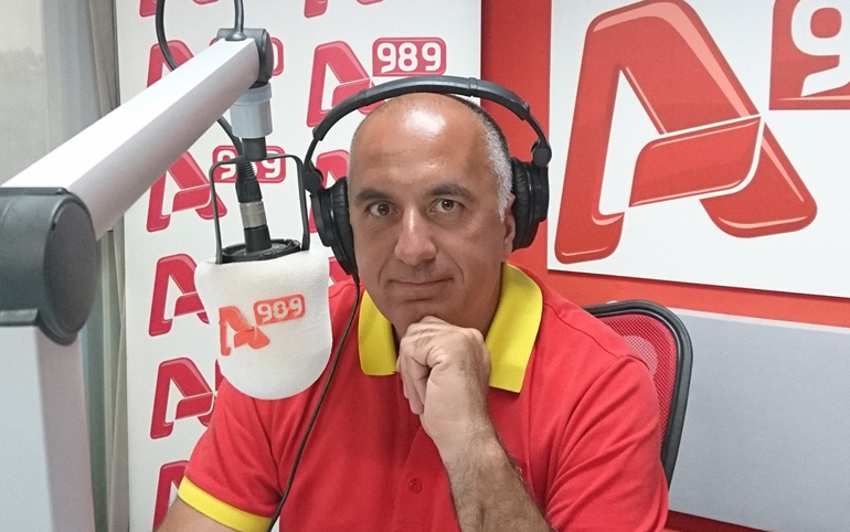 Ο Τάκης Πουρναράκης