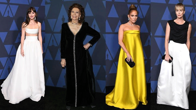 Governors Awards: Διάσημες παρουσίες και λαμπερές εμφανίσεις στο κόκκινο χαλί