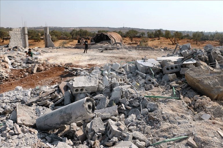 Το κρυφύγετο του αρχηγού του ISIS Αμπού Μπακρ αλ Μπαγκντάντι μετά την αμερικανική επίθεση