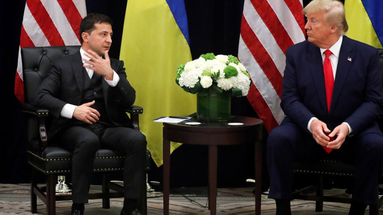 ΗΠΑ: Καταθέτει στη Βουλή των Αντιπροσώπων αξιωματικός για την τηλεφωνική συνομιλία Τραμπ – Ζελένσκι