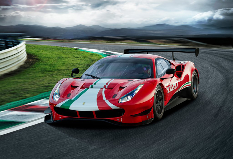 Η Ferrarei 488 GT3 Evo