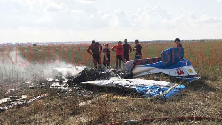 Εκπαιδευτικό αεροσκάφος συνετρίβη στο κατεχόμενο Λευκόνοικο- Δύο νεκροί