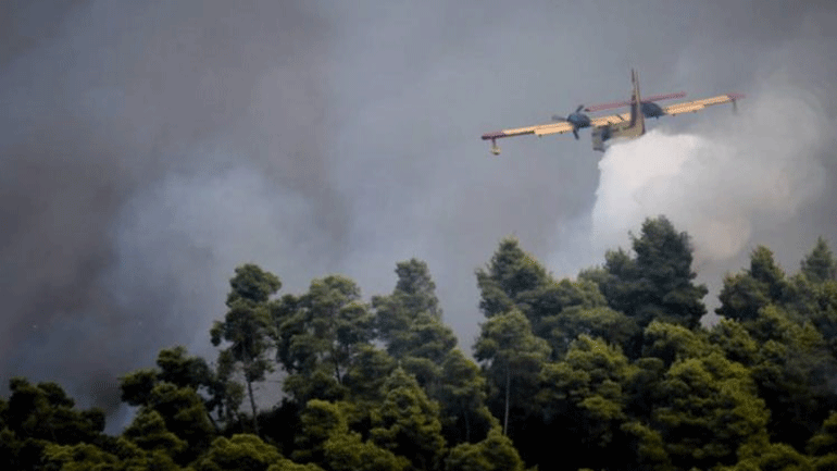Φωτιά σε δασική έκταση στο Κακοτάρι Ηλείας – Άμεση επέμβαση της Πυροσβεστικής