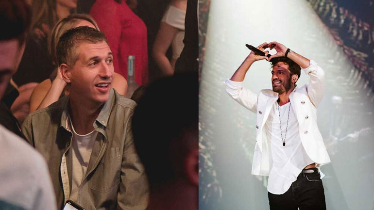 O Δημήτρης Διαμαντίδης γιόρτασε την ονομαστική του γιορτή στον Κωνσταντίνο Αργυρό