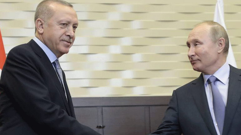 Ο Ερντογάν δεν αποκλείει την πιθανότητα νέας συνομιλίας με τον Πούτιν