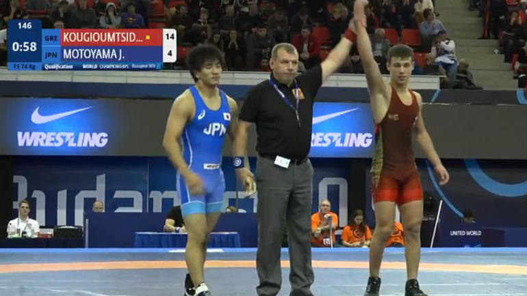 Πάλη: Εντυπωσιακός ο Κουγιουμτζίδης στο Παγκόσμιο πρωτάθλημα