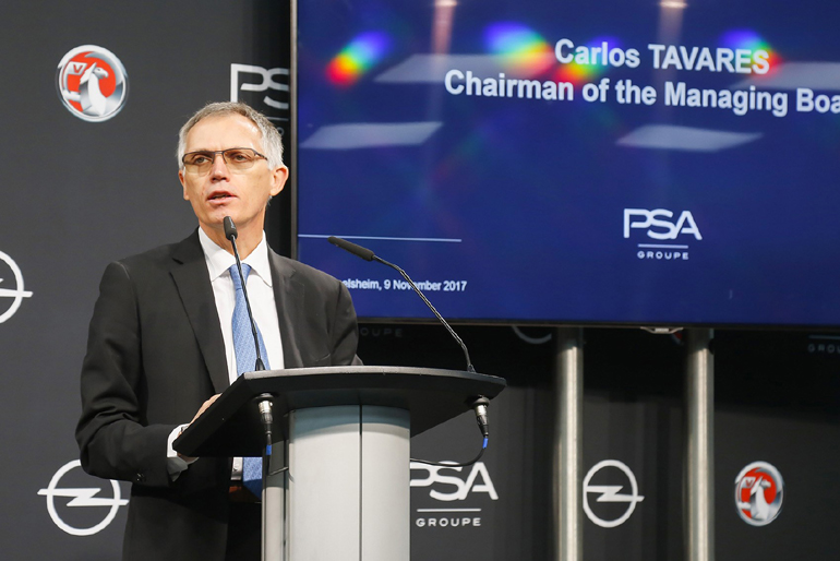 Ο Carlos Tavares (από το PSA Group) θα είναι ο Διευθύνων Σύμβουλος της νέας εταιρείας