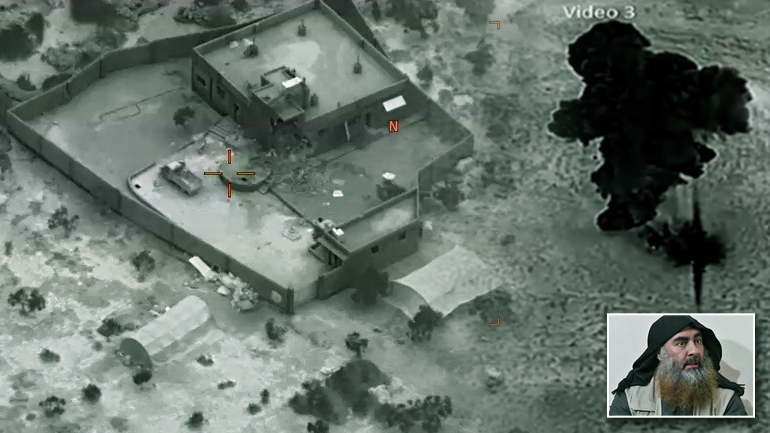 Στη δημοσιότητα το βίντεο από την επιχείρηση κατά του Μπαγκντάντι