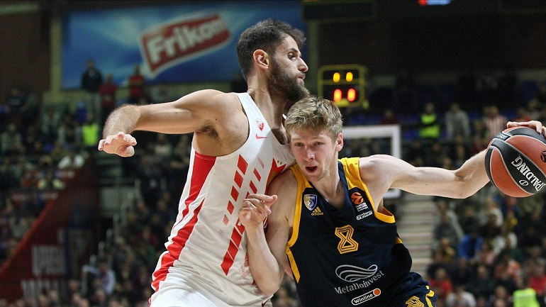 Καλή εμφάνιση και νίκη για τον Ερυθρό Αστέρα, 90-78 τη Χίμκι