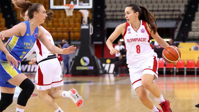 Eurocup Γυναικών: Τα highlights της νίκης του Ολυμπιακού επί της Τσέγκλεντ
