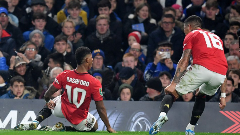 Ράσφορντ: «Ευτυχώς η μπάλα πήγε μέσα»