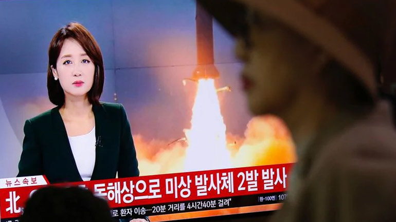Βόρεια Κορέα: Νέα δοκιμή εκτοξευτήρα πολλαπλών πυραύλων