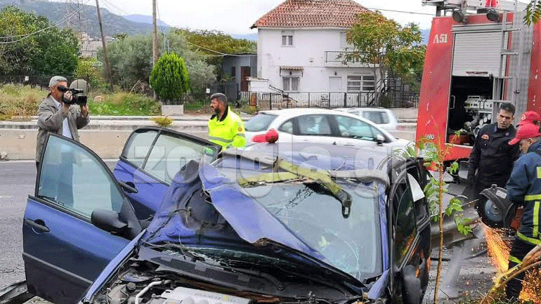 Τροχαίο ατύχημα στον δρόμο Καβάλας – Θεσσαλονίκης