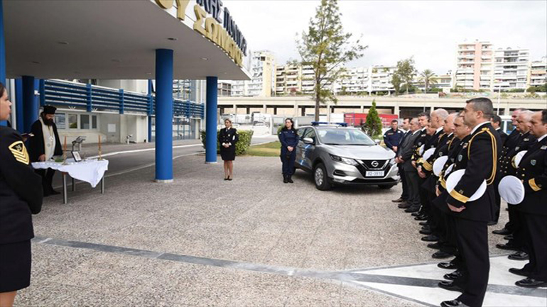 Τελετή παράδοσης στο Λιμενικό ενός περιπολικού οχήματος αξίας 28.000 ευρώ
