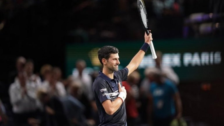 Τένις: Στον τελικό του Paris Masters  ο Τζόκοβιτς