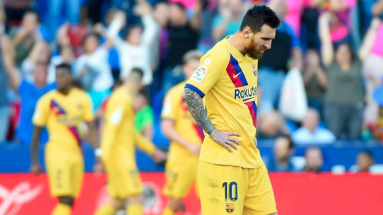 Κατάρρευση και ήττα με 3-1 για την Μπαρτσελόνα από τη Λεβάντε