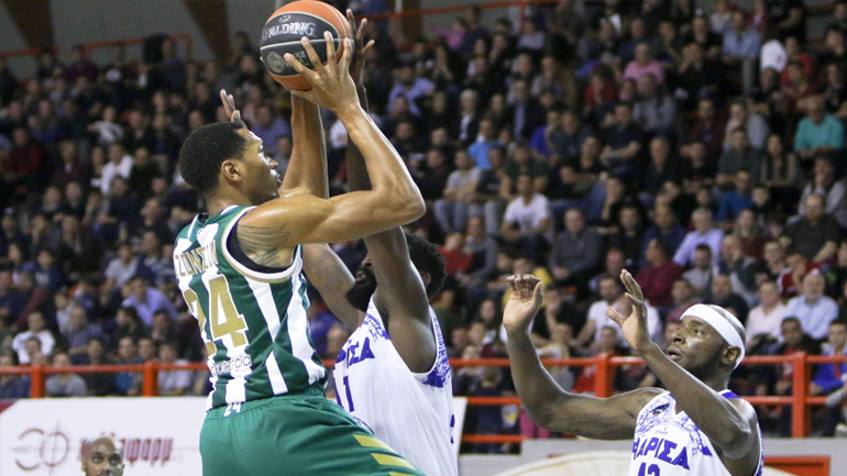 Έκανε επίδειξη δύναμης ο Παναθηναϊκός, 110-68 τη Λάρισα