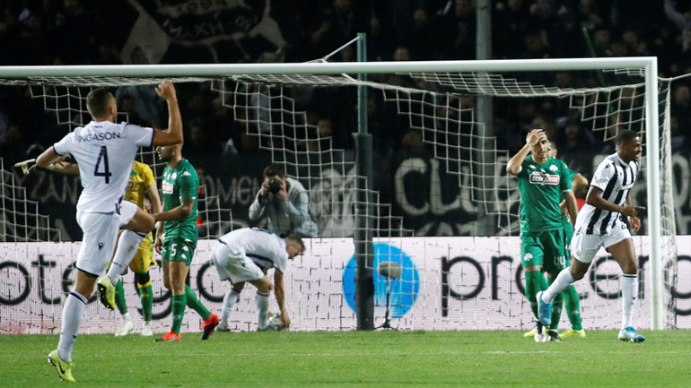 Έσωσε τον βαθμό με εύστοχο πέναλτι στo 11o λεπτό των καθυστερήσεων ο ΠΑΟΚ, 2-2 με τον Παναθηναϊκό