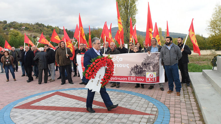 Περιοδεία του Δ. Κουτσούμπα στη Φλώρινα