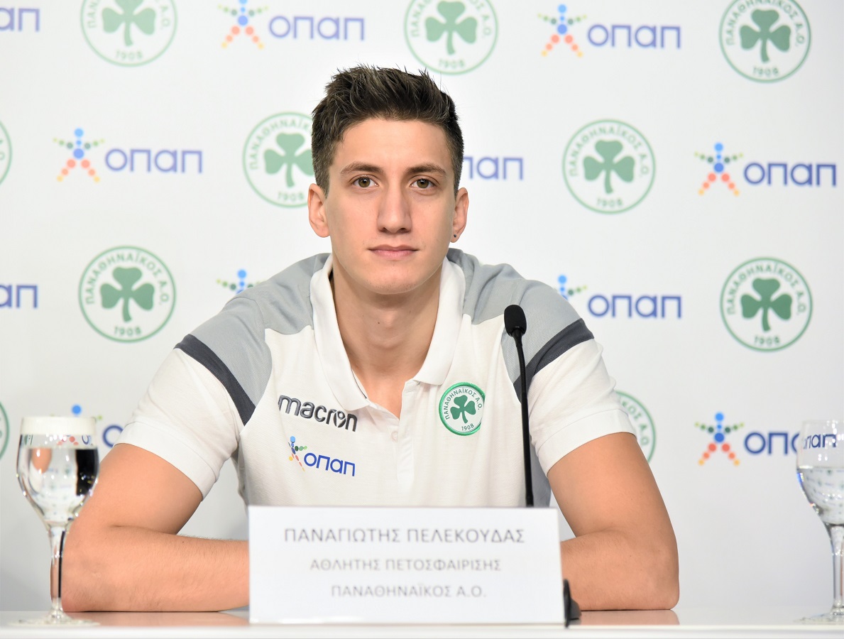  Παναγιώτης Πελεκούδας, Αθλητής Πετοσφαίρισης Παναθηναϊκού Α.Ο. 