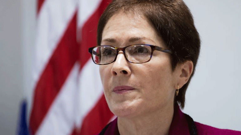 Η πρώην πρέσβειρα των ΗΠΑ στην Ουκρανία αισθάνθηκε να «απειλείται» από δηλώσεις του προέδρου Τραμπ