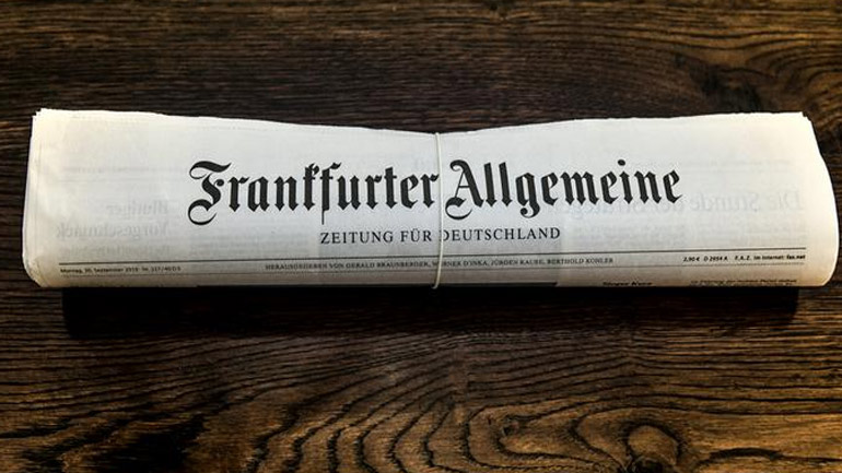 «Frankfurter Allgemeine Zeitung»: 70 χρόνια ιστορία