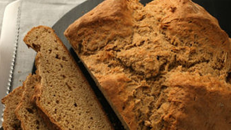 Σπιτικό ψωμί με βρώμη