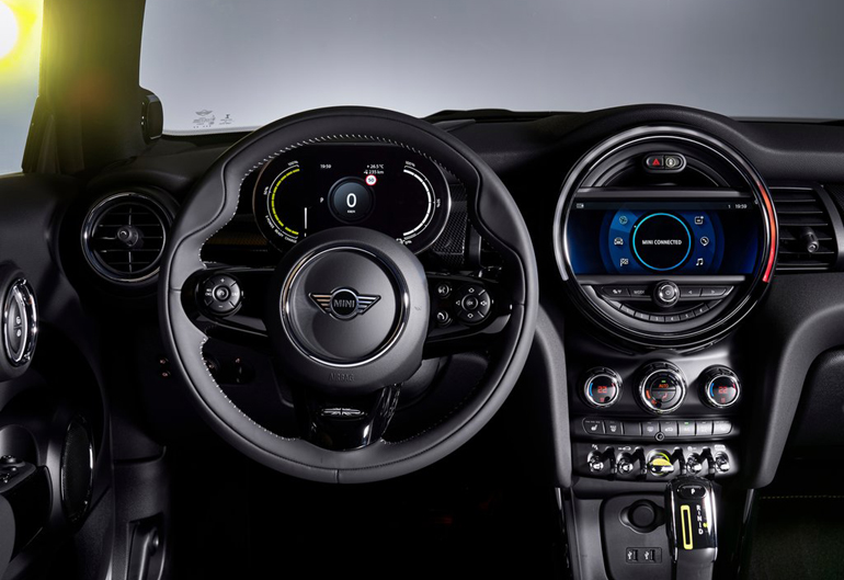 Το εσωτερικό του MINI Cooper SE