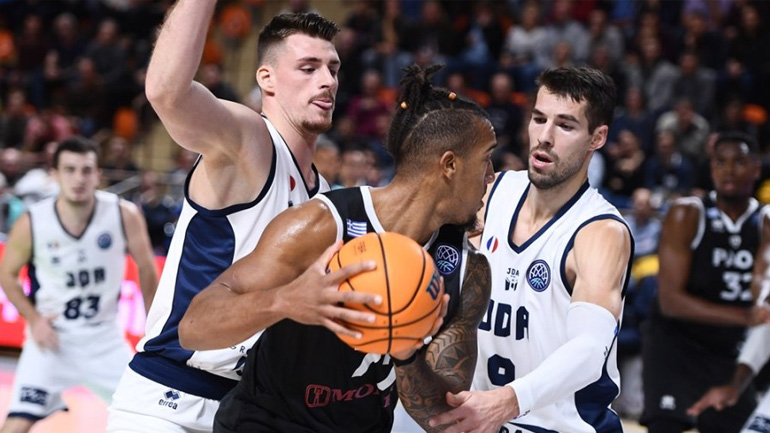«Λύγισε» στη Γαλλία ο ΠΑΟΚ, 81-76 η Ντιζόν