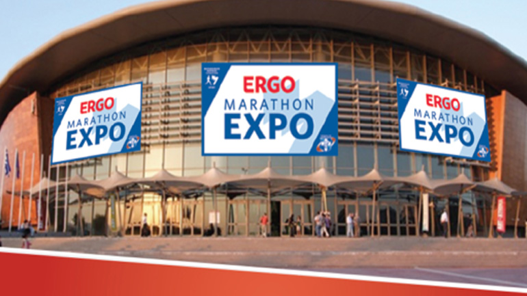 Εγκαίνια και συνέντευξη στην ERGO MARATHON EXPO