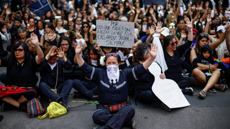 Συνεχίζονται για τρίτη εβδομάδα οι διαμαρτυρίες στη Χιλή