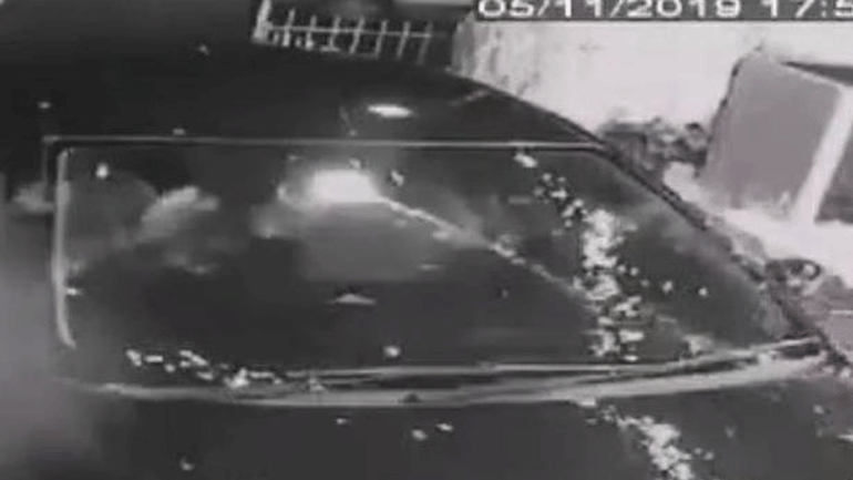 Εδιμβούργο: Βίντεο δείχνει τη στιγμή που πυροτέχνημα χτύπησε παράθυρο σπιτιού