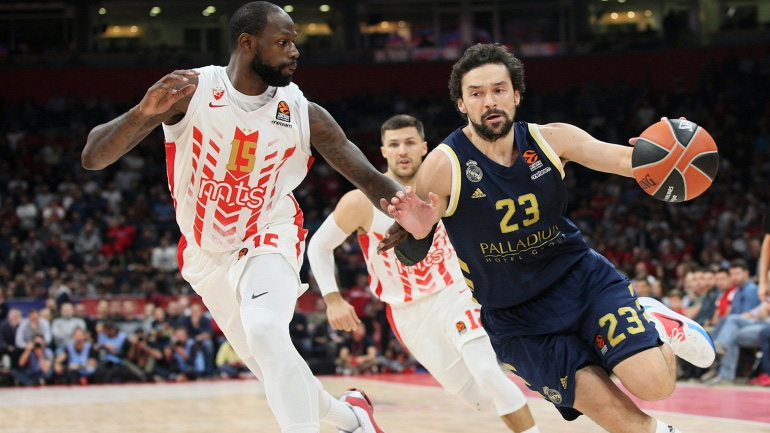 Νικήτρια στο Βελιγράδι η Ρεάλ, 75-60 τον Ερυθρό Αστέρα