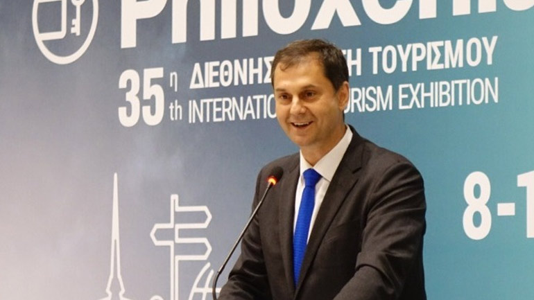 Θεσσαλονίκη: Ο υπουργός Τουρισμού Χ. Θεοχάρης εγκαινίασε την 35η Διεθνή Έκθεση Τουρισμού Philoxenia και τη Hotelia