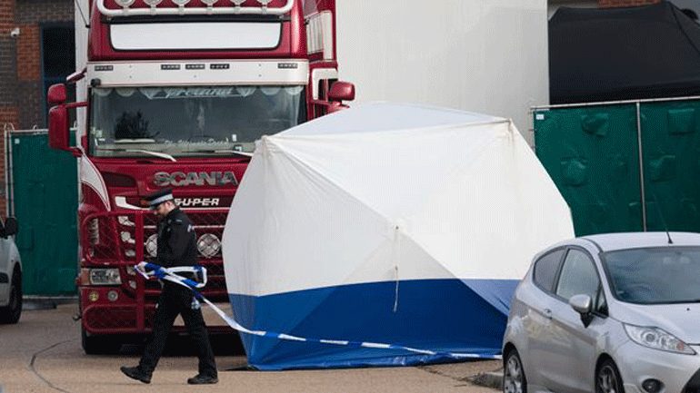 Στη δημοσιότητα τα ονόματα των 39 νεκρών του φορτηγού στο Έσσεξ – Ανήλικοι ανάμεσα στα θύματα