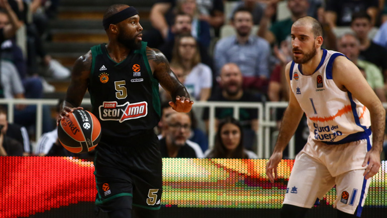 Τέταρτη νίκη ο Παναθηναϊκός 91-80 τη Βαλένθια