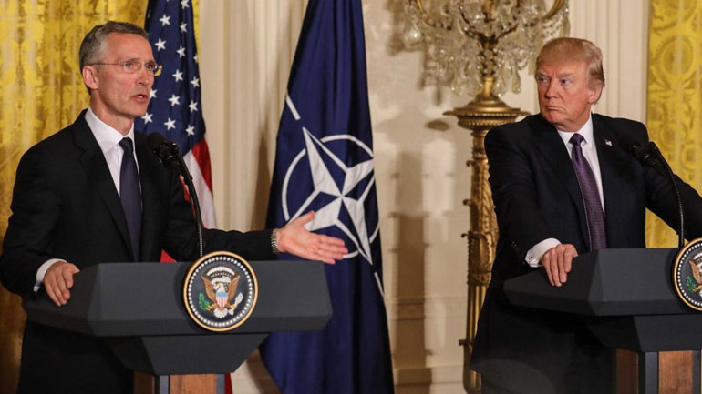 Συνάντηση Τραμπ – Στόλτενμπεργκ την Πέμπτη στον Λευκό Οίκο