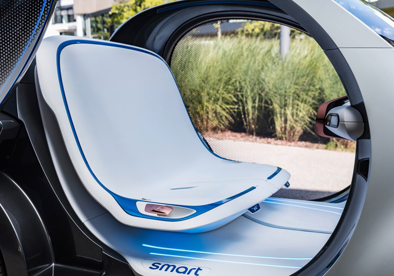 Το Vision EQ μπορεί να φιλοξενήσει δύο επιβάτες