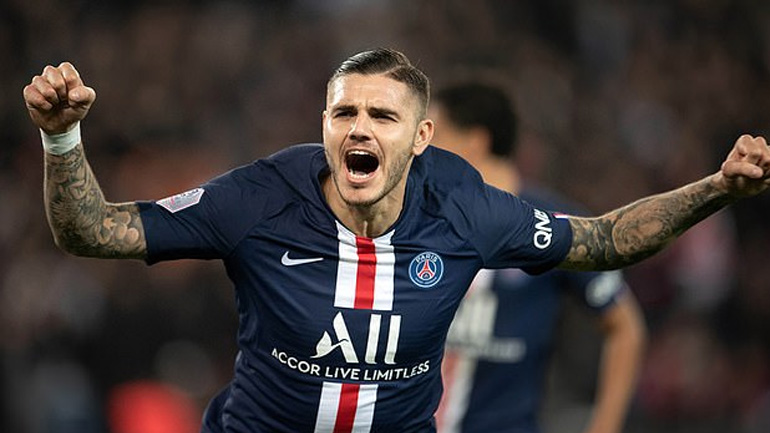 «Λυτρώθηκε» με Ικάρντι η Παρί, 2-1 την Μπρεστ