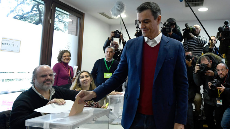 Ισπανία: Προβάδισμα των Σοσιαλιστών στις βουλευτικές εκλογές